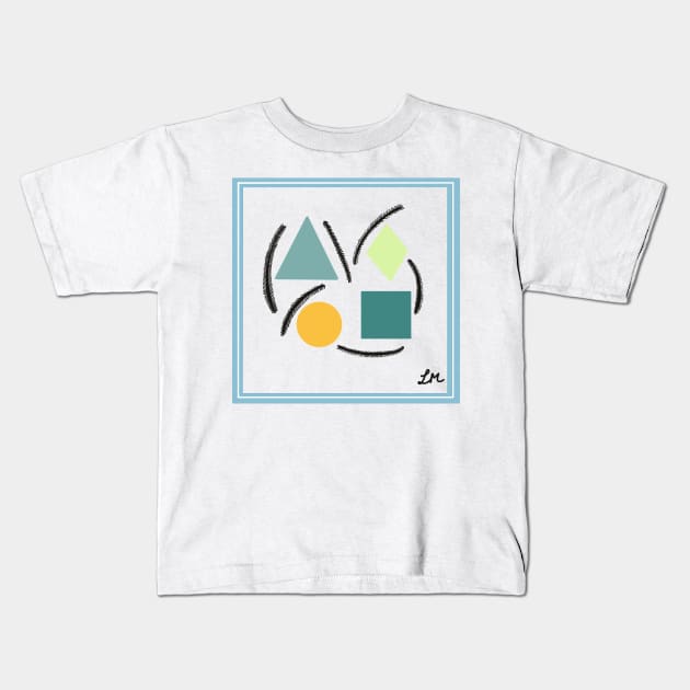 Shape shifter Kids T-Shirt by LaurenMartinCreative 